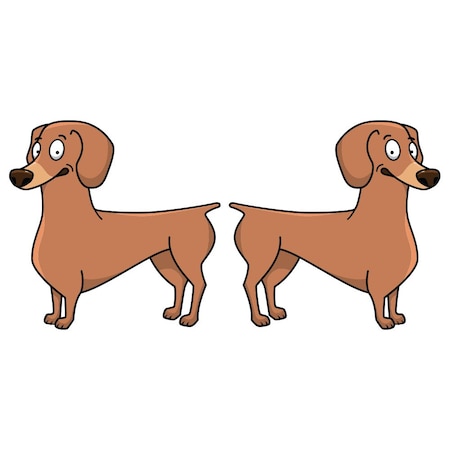 Signmission Dachshund Dog Decal, Dog Lover Decor Vinyl Sticker D-18-Dachshund